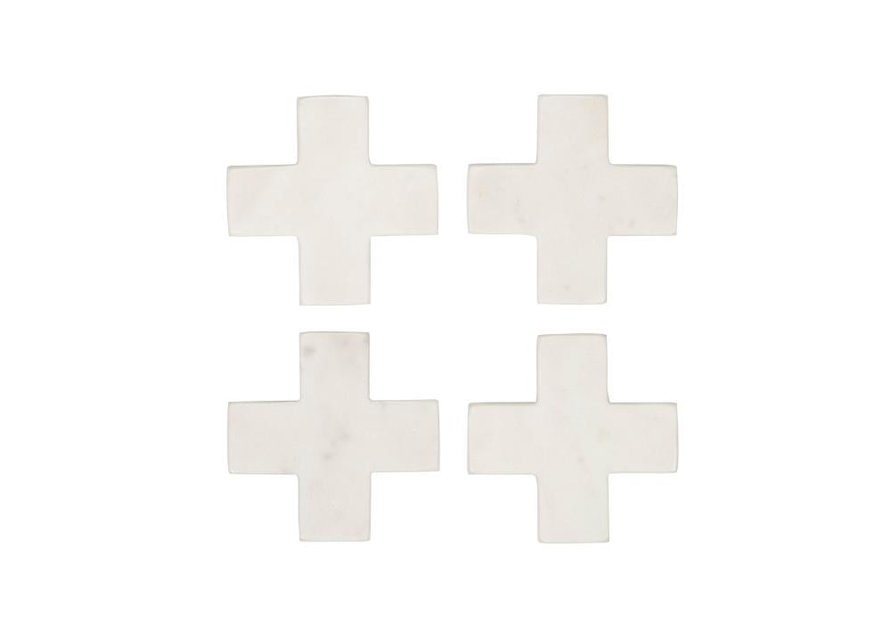 Eliot Coaster Set of 4 - White