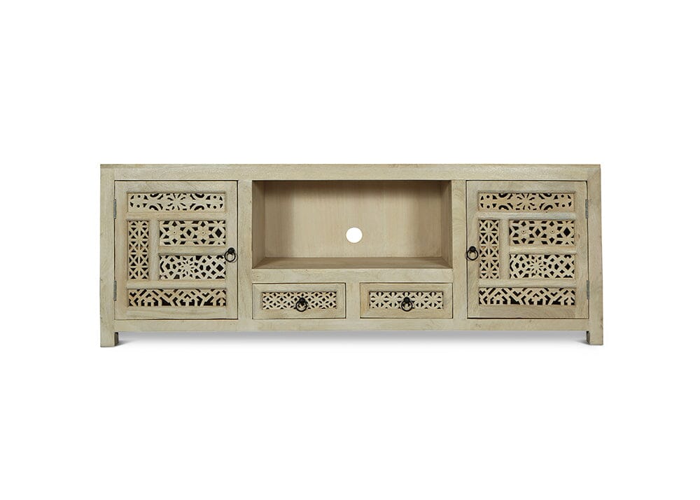 Sundara Tv Unit 4 Door 1 Shelf And 1 Drawer TV Units Sundara