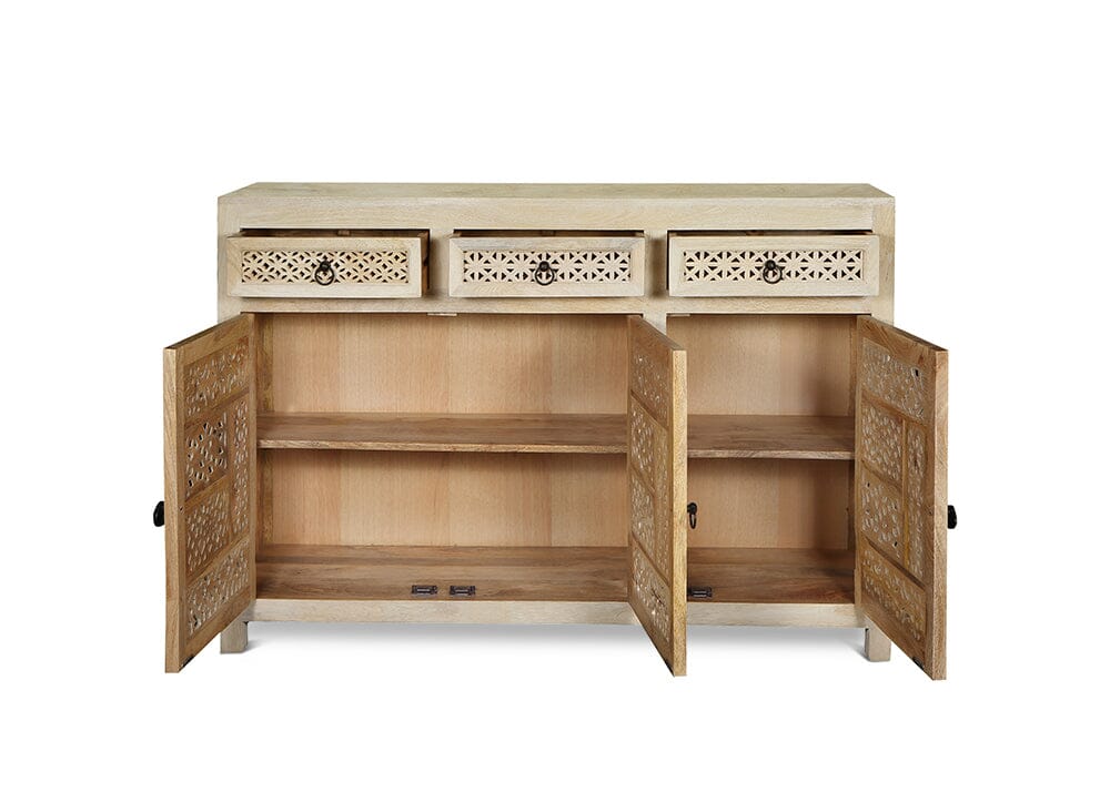 Sundara 3 Door 3 Drawer Sideboard Buffets Sundara