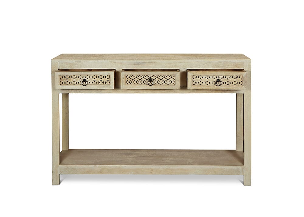 Sundara 3 Drawer Console Table Console Tables Sundara