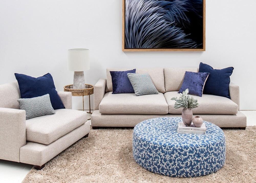 Ascot sofa range  in your choice of Warwick fabric