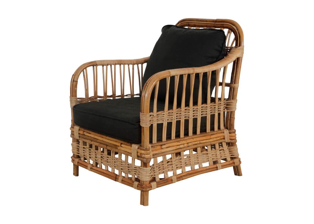 Avoca Armchair with Charcoal Covers Alfresco Lounging Avoca