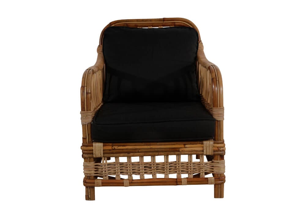Avoca Armchair with Charcoal Covers Alfresco Lounging Avoca