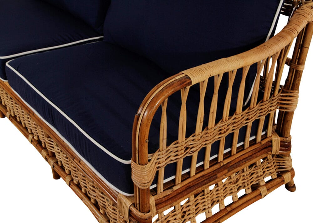 Avoca Daybed with Blue Cushions Alfresco Lounging Avoca