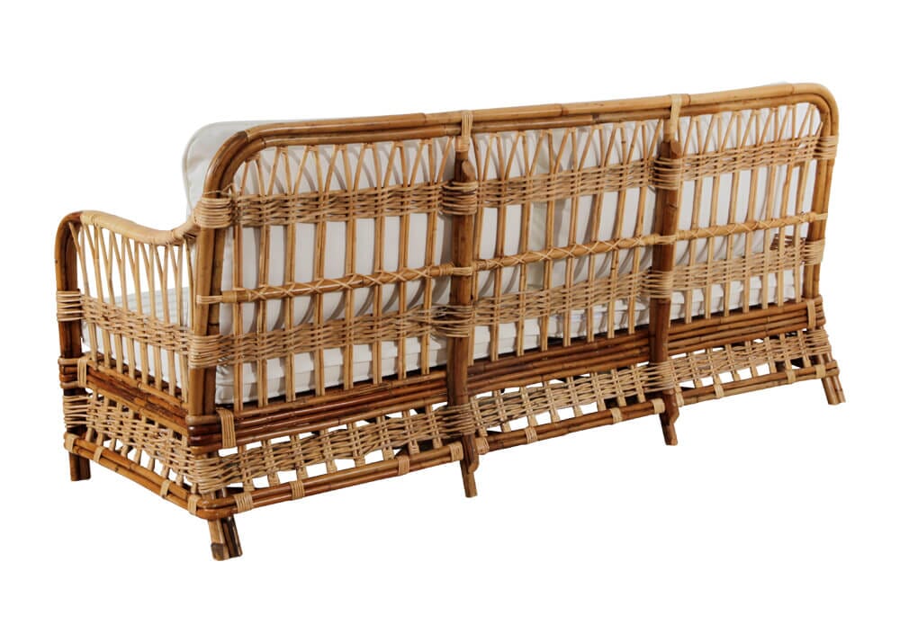 Avoca Daybed with White Cushions Alfresco Lounging Avoca
