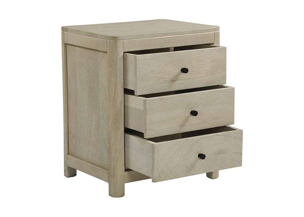 Corindi Bedside 3 Drawers Bedding Drawers and Dressers Corindi