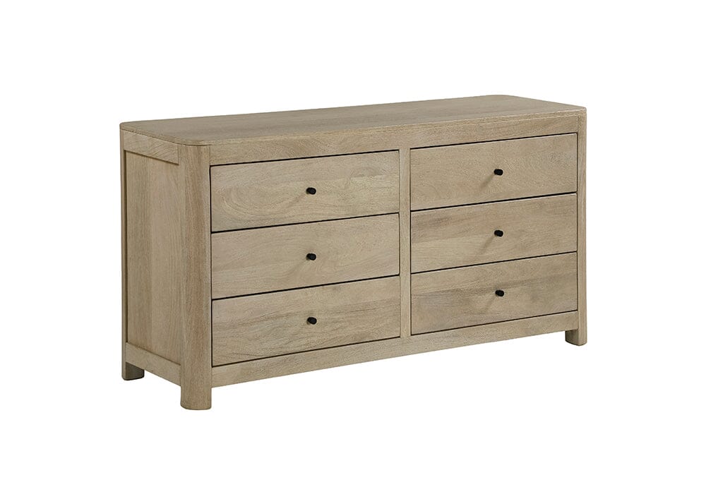 Corindi Dresser 6 Drawers Bedding Drawers and Dressers Corindi