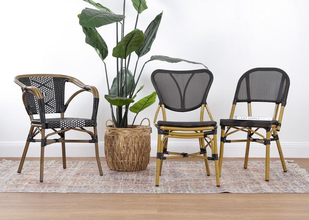 Cove Dining Chair - Black Alfresco Lounging Vast Furniture + Home