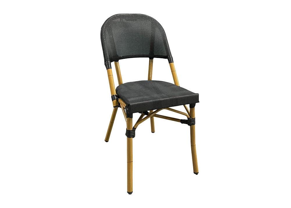 Cove Dining Chair - Black Alfresco Lounging Vast Furniture + Home 44X55X84 Black