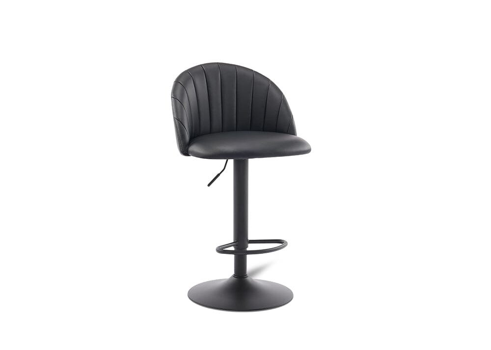 Elk Barstool Black/Black Stools Vast Furniture