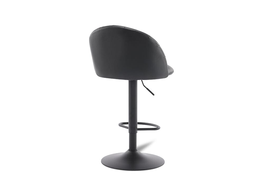 Elk Barstool Black/Black Stools Vast Furniture