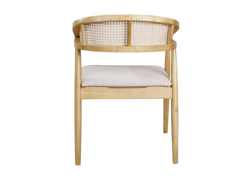 Finley Dining Chair - Linen Seat Dining Chairs Vast Furniture + Home