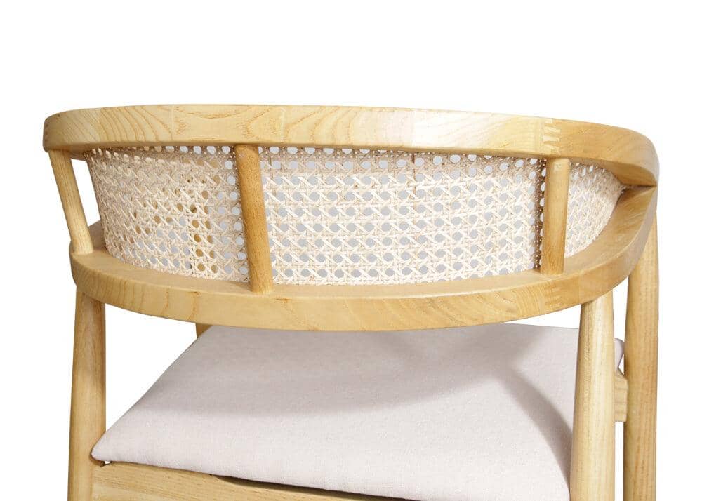 Finley Dining Chair - Linen Seat Dining Chairs Vast Furniture + Home