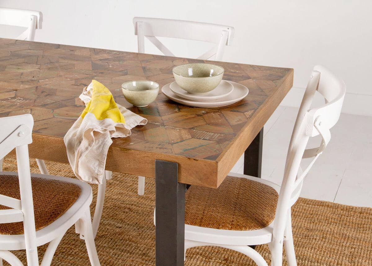 Hesta Dining Table - Peacock Dining Tables Hesta
