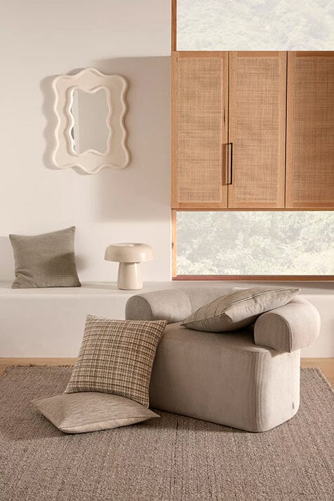Isola Cushion - Fog Accessories Weave Cushions
