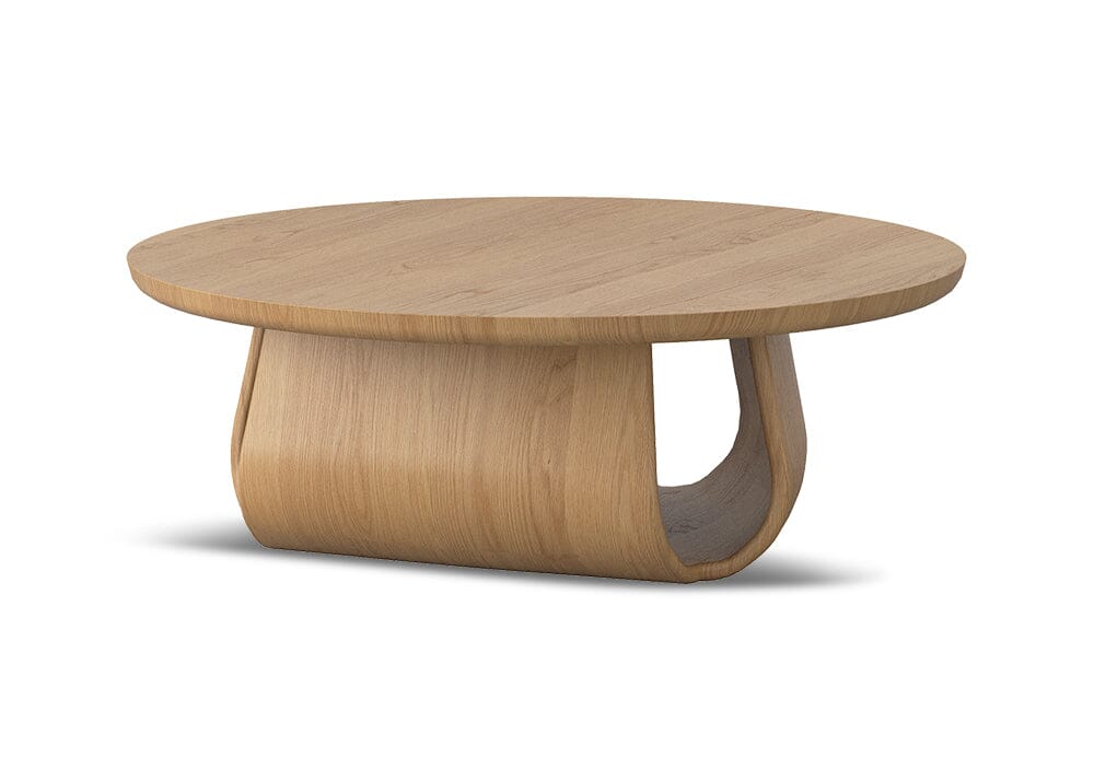 Lambert 950 Round Coffee Table - Oak Natural Coffee Tables Vast Furniture + Home