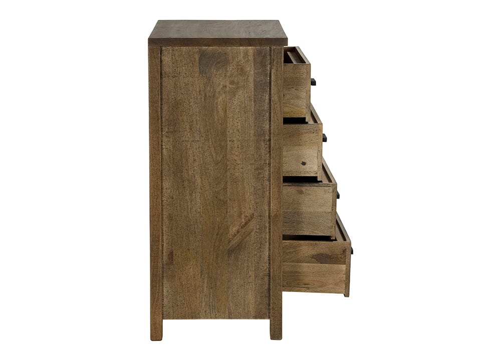 Max Tall Boy 4 Drawer Bedding Drawers and Dressers Max