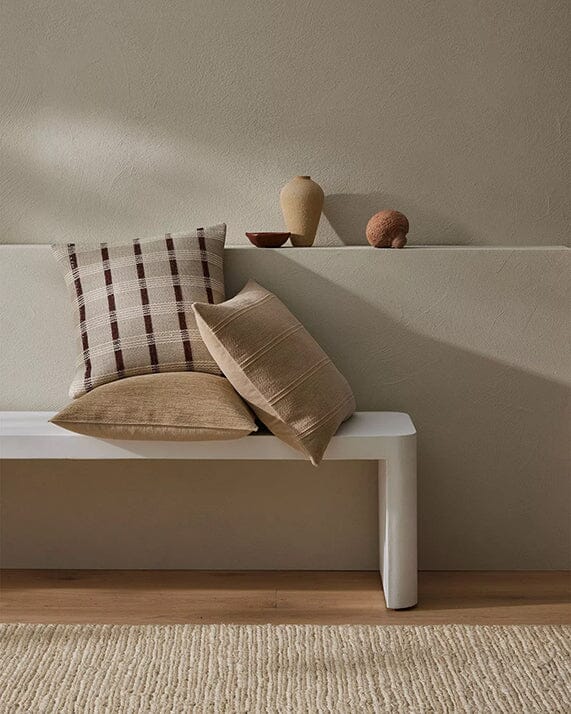 Dania Cushion - Toffee Accessories Weave Cushions