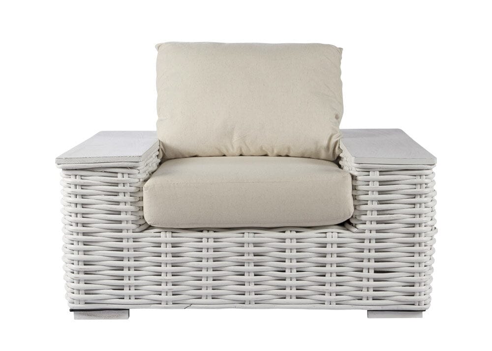 Montego Arm Chair - White Alfresco Lounging Cirebon 99X86X88 White
