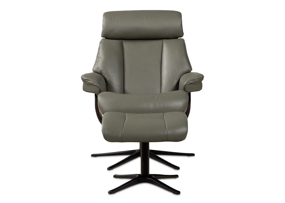 Nordic 99 Chair & Ottoman Star Base Recliner Chairs Vast Furniture