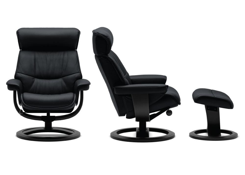 Nordic 93 Chair & Ottoman Recliner Chairs IMG