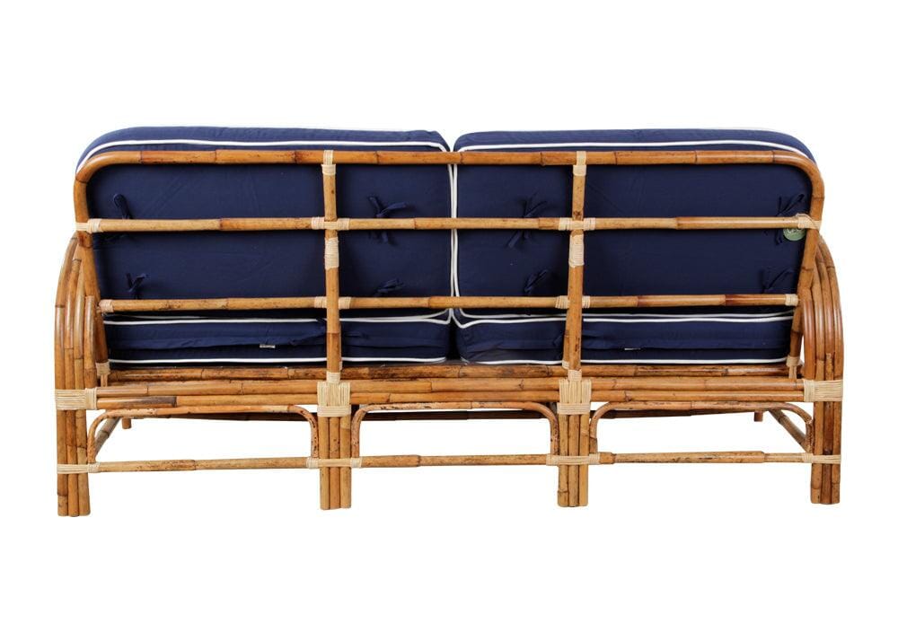Pretzel Daybed - Jungle with Blue Covers Alfresco Lounging Pretzel