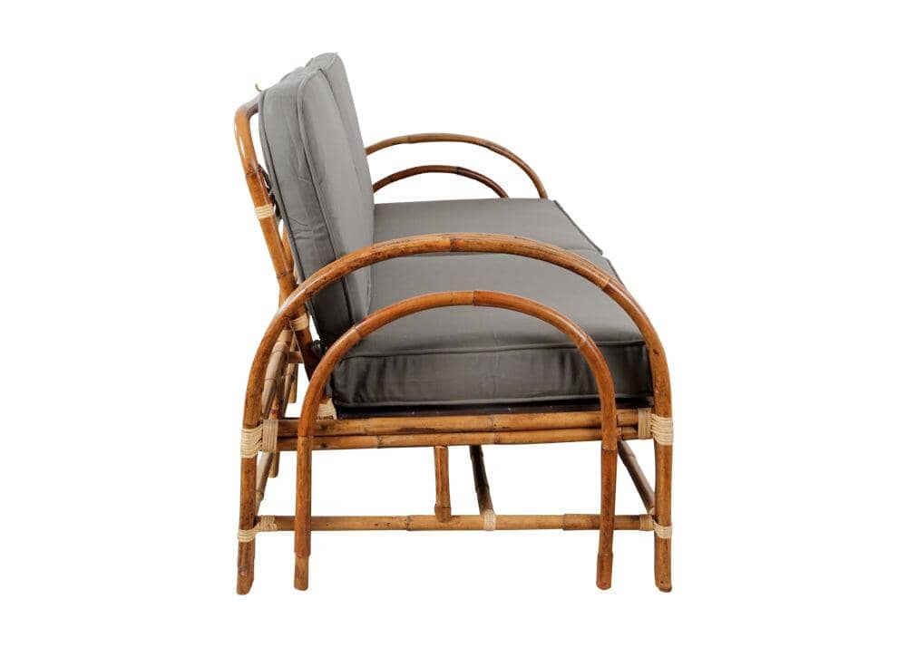 Pretzel Daybed - Jungle with Grey Covers Alfresco Lounging Pretzel