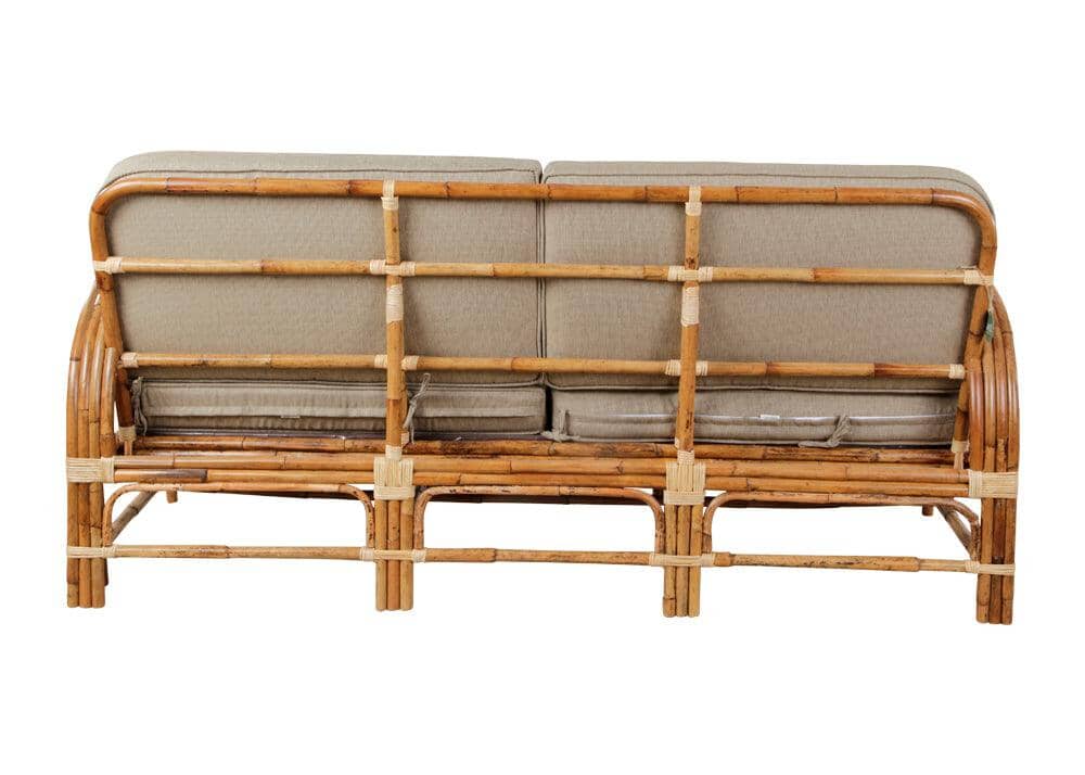 Pretzel Daybed - Jungle with Taupe Covers Alfresco Lounging Pretzel