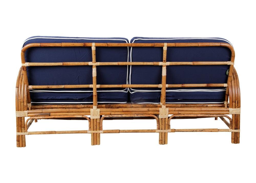 Pretzel Daybed - Jungle with Blue Covers Alfresco Lounging Pretzel