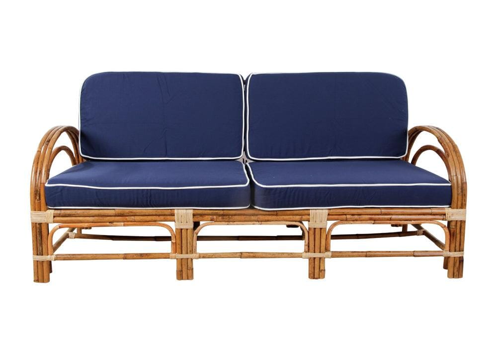 Pretzel Daybed - Jungle with Blue Covers Alfresco Lounging Pretzel