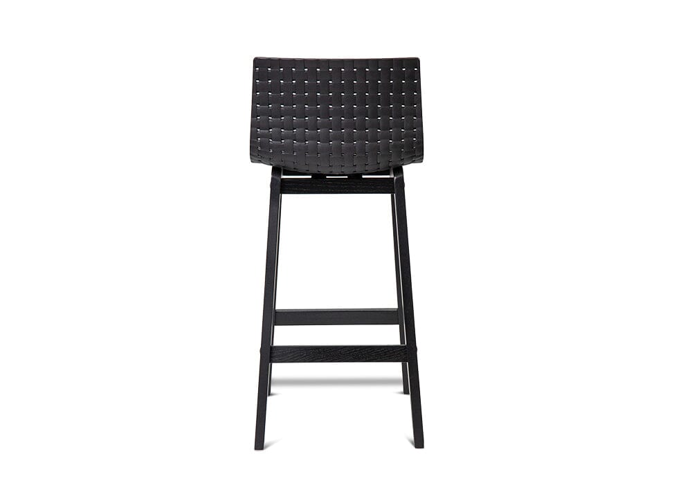 Rhone Black/Black Barstool Stools Vast Furniture