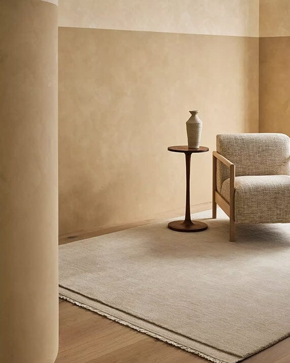 Silvio Rug - Ecru Rugs and Mats Weave Rugs