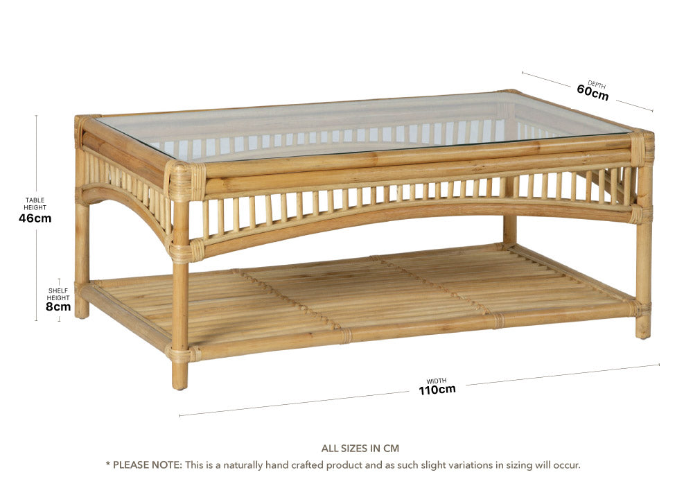 kuranda coffee table white