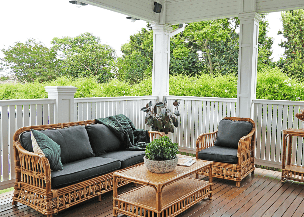 Avoca Armchair with Charcoal Covers Alfresco Lounging Avoca