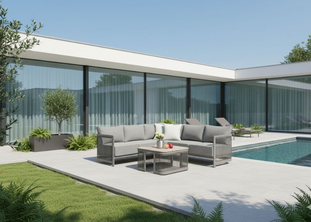 Chicago Corner Set Outdoor Seating Nest