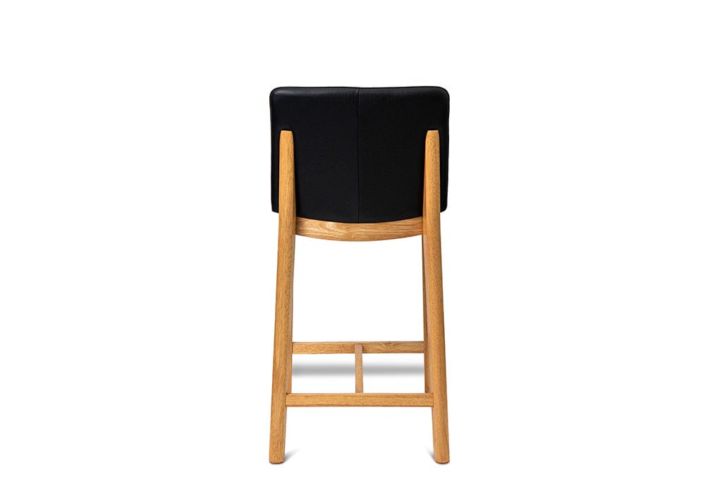 Koda Oak/Black Barstool Stools Vast Furniture