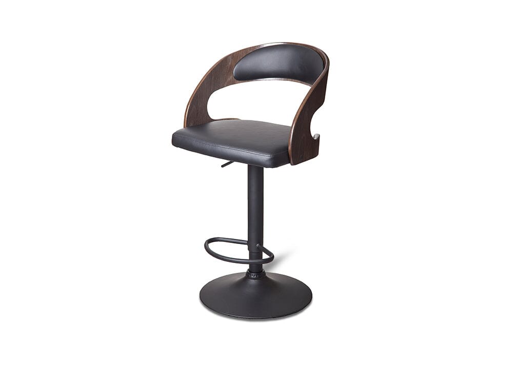 Liam Black/Antique Barstool Stools Vast Furniture