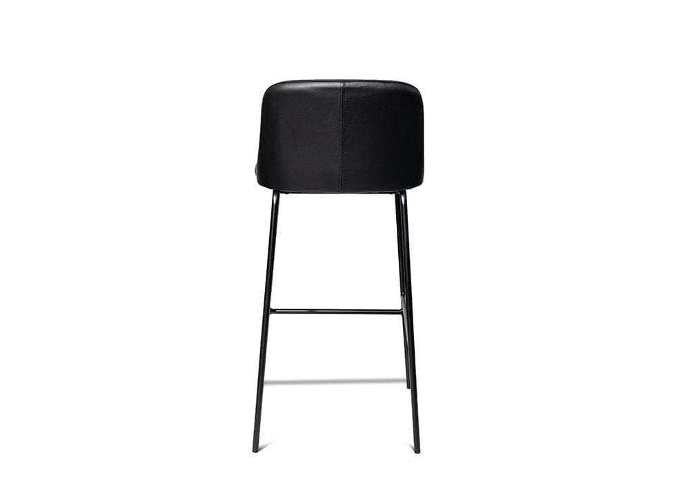 Peak Black Black Barstool Stools Vast Furniture