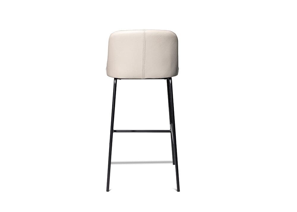 Peak Black Light Grey Barstool Stools Vast Furniture