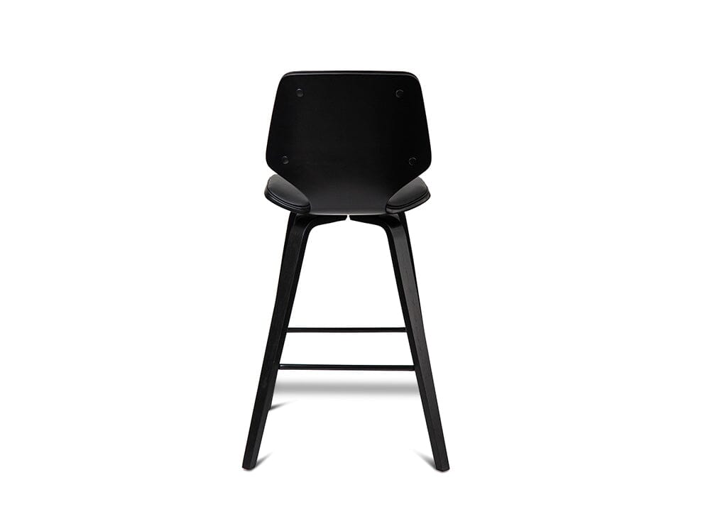 Ryde Black / Black Barstool Stools Vast Furniture