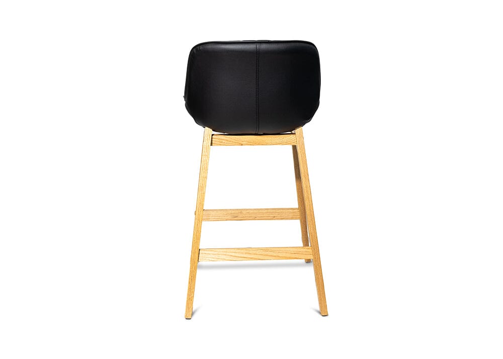 Zoe Black Barstool Stools Vast Furniture