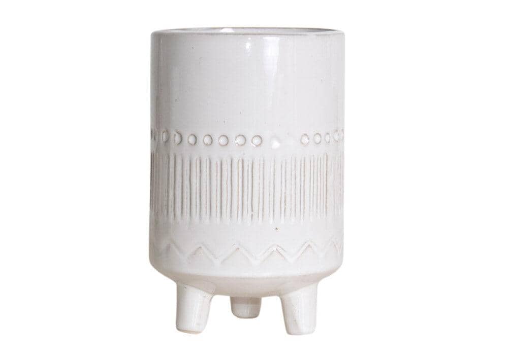 Biscuit Ceramic Pot 18cm Pots and Planters DWBH