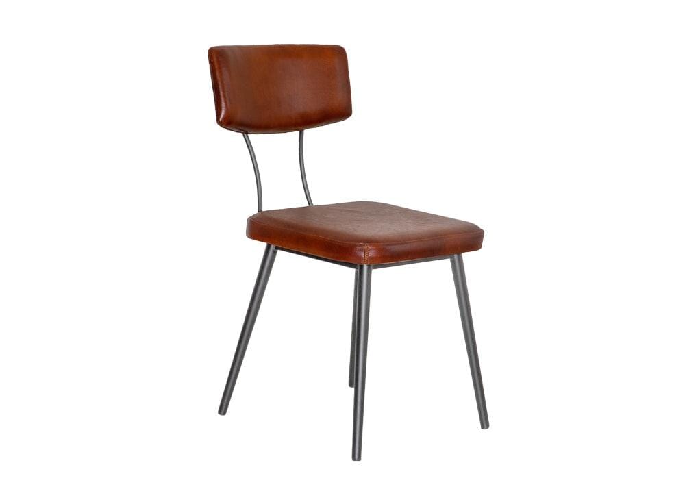 Glebe Dining Chair - Burnt Ash Dining Chairs Saumitra International