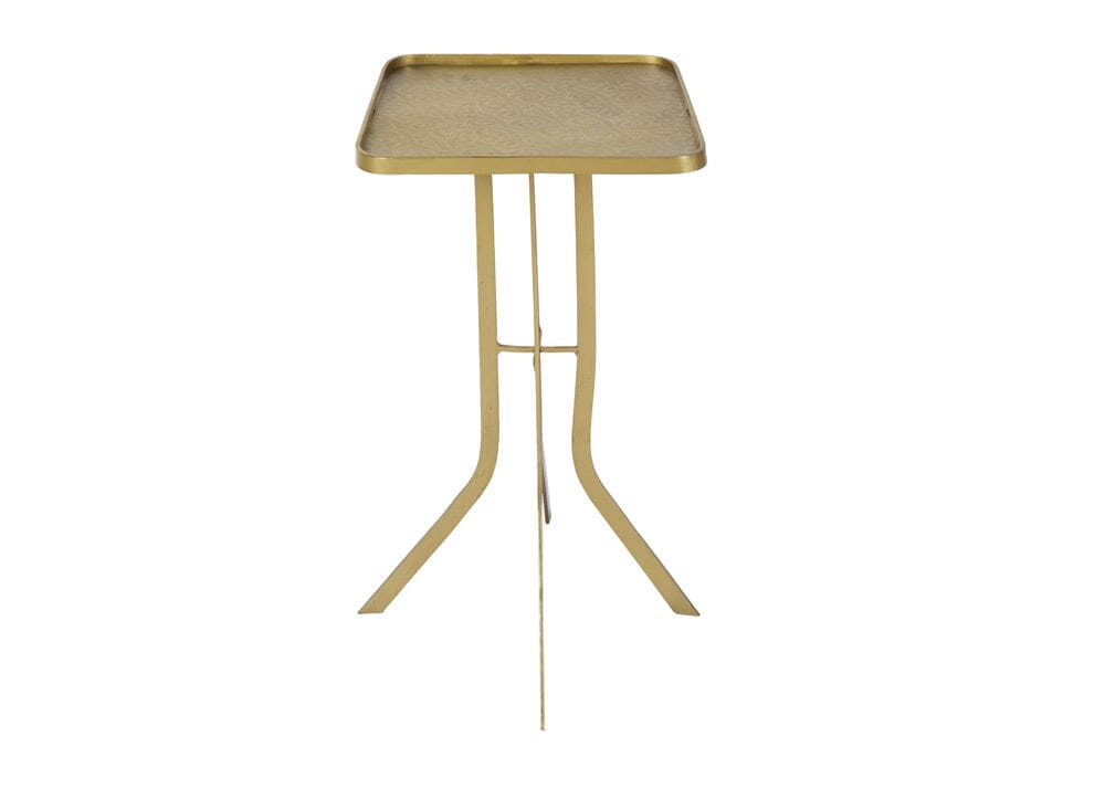 Jean Etched Side Table - Large Lamp Tables Smile Interiors