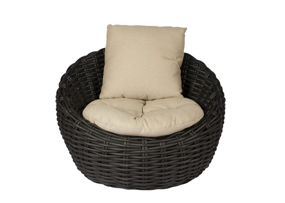Rica Occasional Chair - Black Alfresco Lounging Cirebon