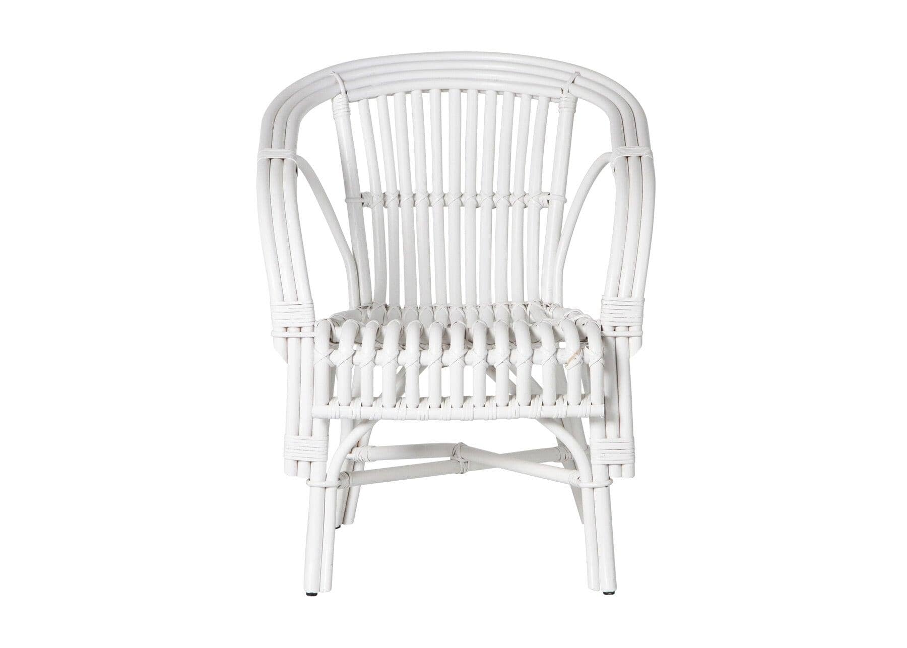 Tarmo Chair White Alfresco Lounging Capricorn