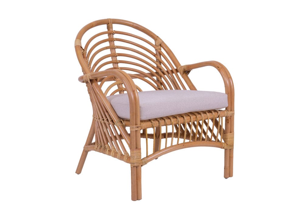 Zuni Occasional Chair - Natural Alfresco Lounging Cirebon