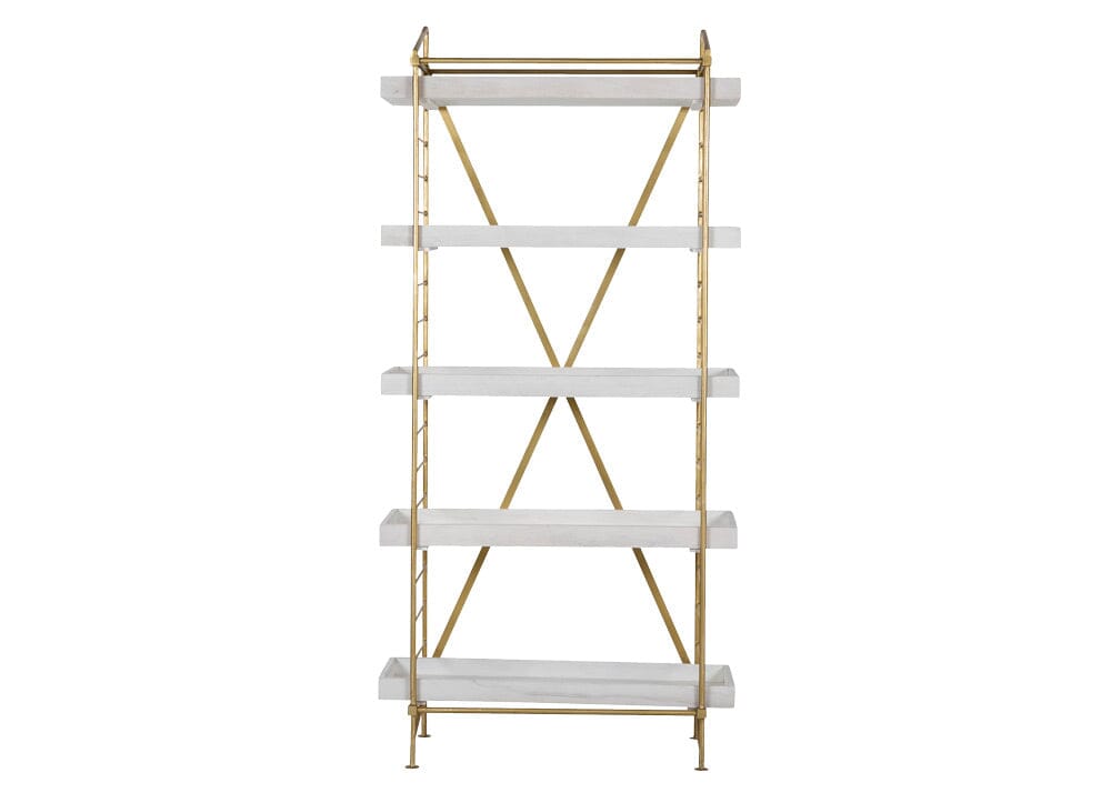 Demetre 5 Layer Shelf Shelving and Cabinets Smile Interiors
