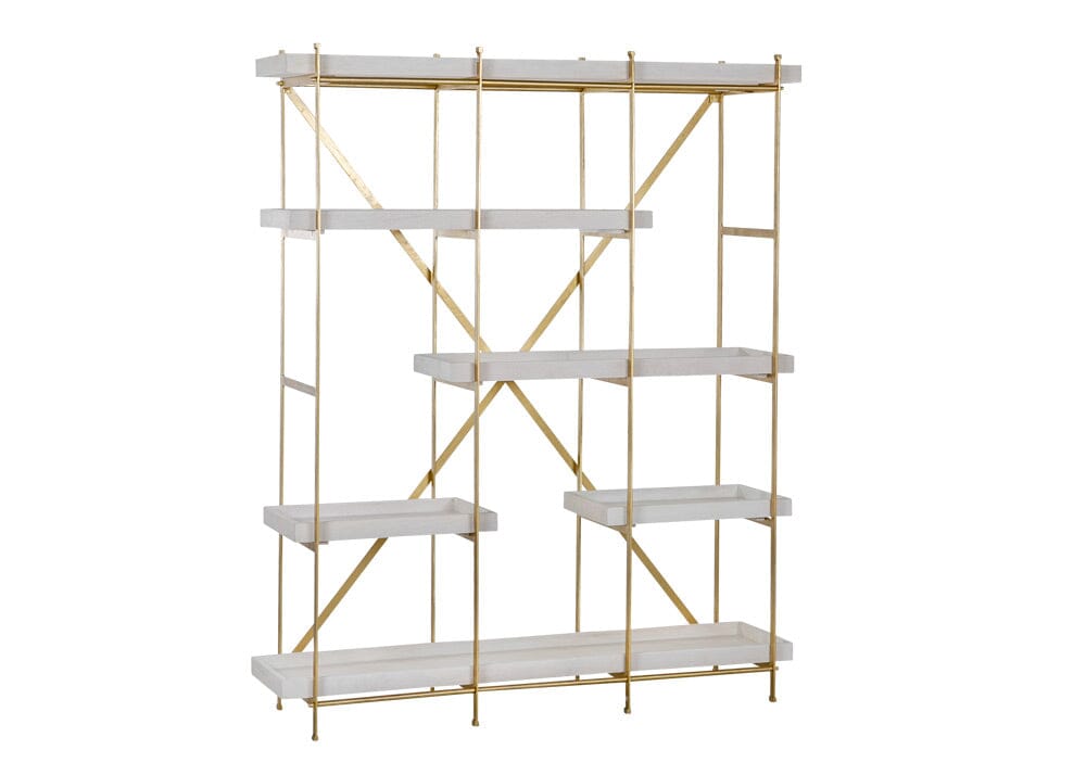 Demetre Multiple Layer Shelf Shelving and Cabinets Smile Interiors