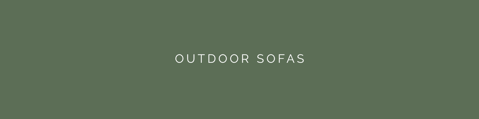 Outdoor Sofas